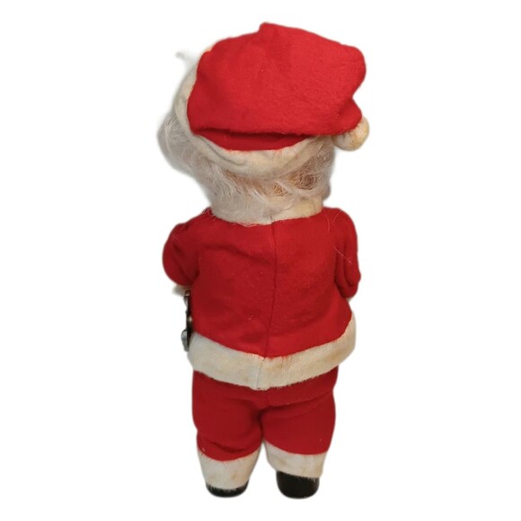 Vintage Wind Up Santa Claus Figurine Playing Drum Christmas Decor - Working - Picture 4 of 15